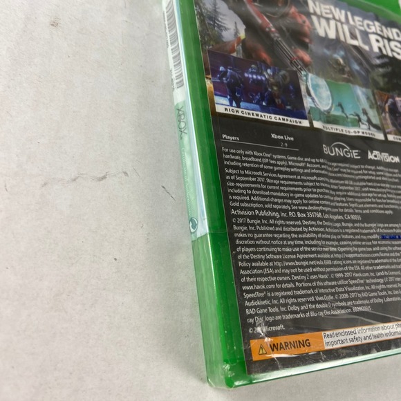 Destiny 2 - Xbox One - Video Game - Bungie Activision - New Sealed - Picture 2 of 3